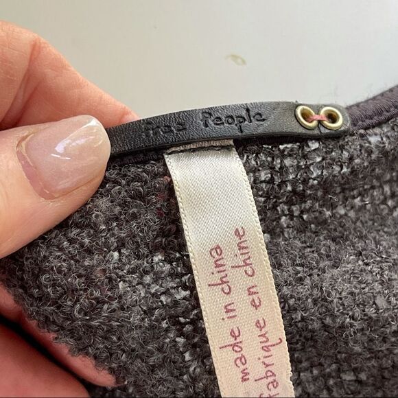 Free People Wool Blend Baby Doll Sweater Top - Picture 2 of 9